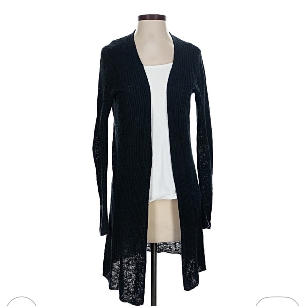 Eileen Fisher Charcoal Knit Sweater